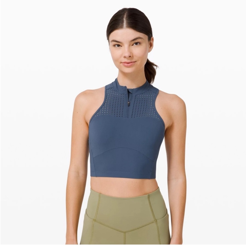 Lululemon Unleash Strength Bra *Medium Support, B/C Cup Iron Blue